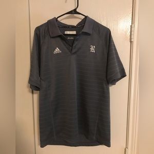 Men’s Grey Rice University Polo